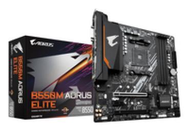 Gigabyte B550M AORUS ELITE - AMD - Socket AM4 - 3rd Generation AMD Ryzen™ 3 - 3rd Generation AMD Ryzen 5 - 3