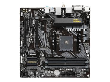 Gigabyte B550M DS3H AC - 1.X - Motherboard - micro ATX - Socket AM4 - AMD B550 Chipsatz - USB 3.2 Gen 1 - Giga