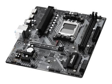 ASRock B650M-H/M.2+ - Motherboard - micro ATX - Socket AM5 - AMD B650 Chipsatz - USB-C 3.2 Gen 1, USB 3.2 Gen 