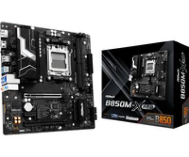 ASRock B850M-X R2.0, AMD, Sockel AM5, AMD Ryzen 7000 Series, AMD Ryzen 8000 Series, AMD Ryzen 9000 Series, DDR