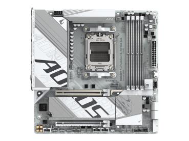 Gigabyte AORUS B850M ELITE WIFI6E ICE - Motherboard - micro ATX - Socket AM5 - AMD B850 Chipsatz - USB-C 3.2 G