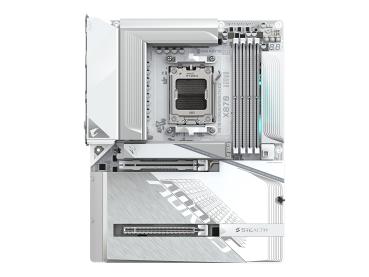 Gigabyte AORUS X870 STEALTH ICE - Motherboard - ATX - Socket AM5 - AMD X870 Chipsatz - USB-C 3.2 Gen 2x2, USB 