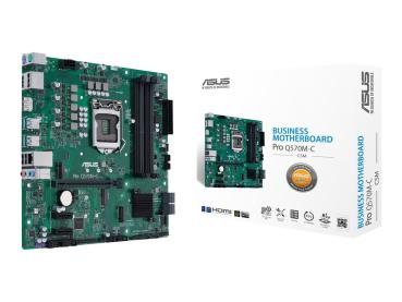 ASUS Pro Q570M-C/CSM - Motherboard - micro ATX - LGA1200-Sockel - Q570 Chipsatz - USB 3.2 Gen 2, USB-C Gen1, U