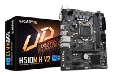 Gigabyte H510M H V2 Mainboard - Unterstützt Intel Core Prozessoren 11th CPUs - up to 3200MHz DDR4 - 1xPCIe 3.