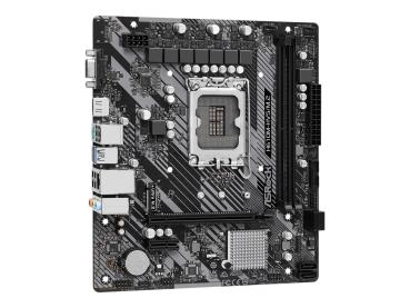 ASRock H610M-HVS/M.2 - 2.0 - Motherboard - micro ATX - LGA1700-Sockel - H610 Chipsatz - USB 3.2 Gen 1 - Gigabi