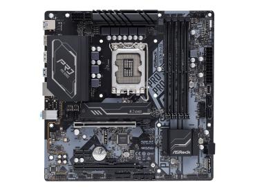 ASRock H670M Pro RS - Motherboard - micro ATX - LGA1700-Sockel - H670 Chipsatz - USB 3.2 Gen 1, USB 3.2 Gen 2,