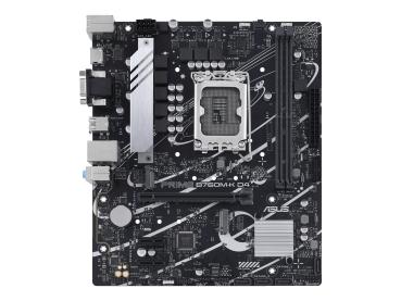 ASUS PRIME B760M-K D4 - Motherboard - micro ATX - LGA1700-Sockel - B760 Chipsatz - USB 3.2 Gen 1 - 2.5 Gigabit