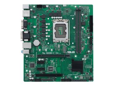 ASUS PRO H610M-C D4-CSM - Motherboard - micro ATX - LGA1700-Sockel - H610 Chipsatz - USB 3.2 Gen 1 - Gigabit L