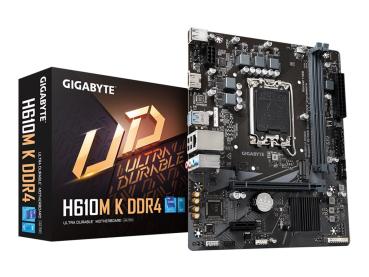 Gigabyte H610M K DDR4 - 1.0 - Motherboard - micro ATX - LGA1700-Sockel - H610 Chipsatz - USB 3.2 Gen 1 - Gigab