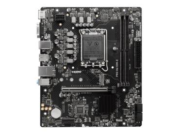 MSI PRO H610M-E - Motherboard - micro ATX - LGA1700-Sockel - H610 Chipsatz - USB 3.2 Gen 1 - Gigabit LAN - Onb