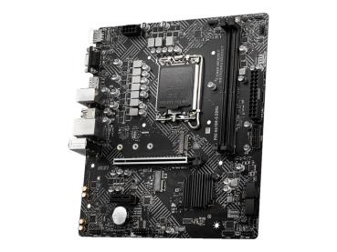 MSI PRO H610M-G DDR4 - Motherboard - micro ATX - LGA1700-Sockel - H610 Chipsatz - USB 3.2 Gen 1 - Gigabit LAN 