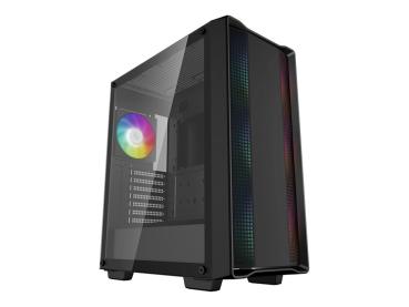 Deepcool CC560 ARGB V2 - Mid tower - ATX - Seitenteil mit Fenster (gehärtetes Glas)