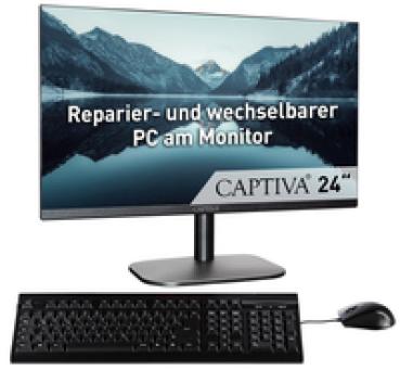 CAPTIVA All-in-One Power Starter I84-991 24.0/Ultra 5-125H - All-in-One mit Monitor - Core Ultra 5