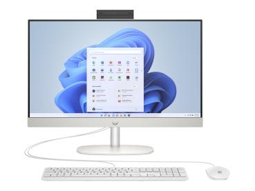 HP 24-cr0401ng - All-in-One (Komplettlösung) - Ryzen 5 7520U / 2.8 GHz - RAM 8 GB - SSD 512 GB - NVMe - Radeo