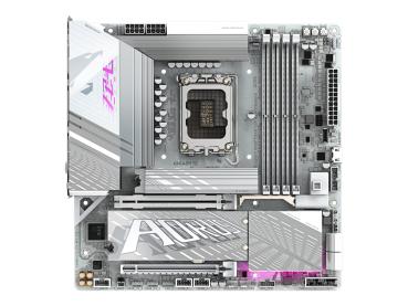 Gigabyte AORUS Z890M ELITE WIFI7 ICE - Motherboard - micro ATX - LGA1851-Sockel - Z890 Chipsatz - USB4, USB-C 