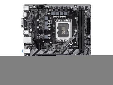 Gigabyte H810M H - Motherboard - micro ATX - LGA1851-Sockel - H810 Chipsatz - USB-C 3.2 Gen 1, USB 3.2 Gen 1 -