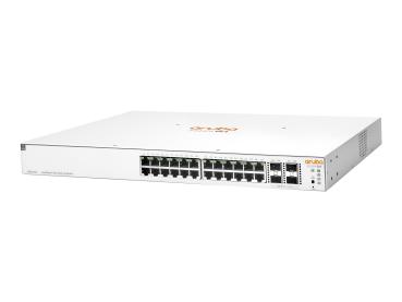 HPE Networking Instant On 1930 24G Class4 PoE 4SFP/SFP+ 195W Switch - Switch - L3 - managed - 24 x 10/100/1000