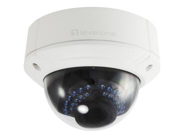 LevelOne FCS-3085 - Netzwerk-Überwachungskamera - Kuppel - Außenbereich - Vandalismussicher / Wetterbeständ