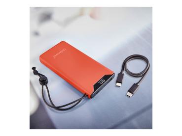Intenso F10000 - Powerbank - 10000 mAh - 20 Watt - 3 A - QC 3.0, Power Delivery 3.0 + PPS - 2 Ausgabeanschluss