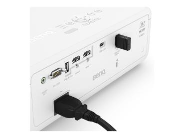 BenQ LW650 - DLP-Projektor - Laser - tragbar - 3D - 4000 ANSI-Lumen - WXGA (1280 x 800)