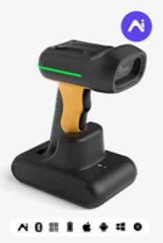 Inateck Barcodescanner 75S black[BCST-75S_black] - Barcode-Scanner