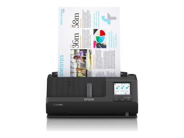 Epson ES-C380W - Einzelblatt-Scanner - Duplex - A4/Legal - 600 dpi x 600 dpi - automatischer Dokumenteneinzug 