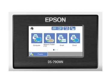 Epson WorkForce DS-790WN - Dokumentenscanner - Duplex - A4/Legal - 600 dpi x 600 dpi - bis zu 45 Seiten/Min. (
