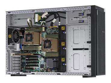 Lenovo ThinkSystem ST550 7X10 - Server - Tower - 4U - zweiweg - 1 x Xeon Silver 4208 / 2.1 GHz - RAM 32 GB - H