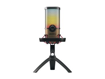 Cherry UM 9.0 PRO RGB - Mikrofon - Schwarz, Bronze