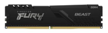 Kingston FURY Beast 16GB 3200MT/s DDR4 CL16 DIMM Black - 16 GB - 1 x 16 GB - DDR4 - 288-pin DIMM