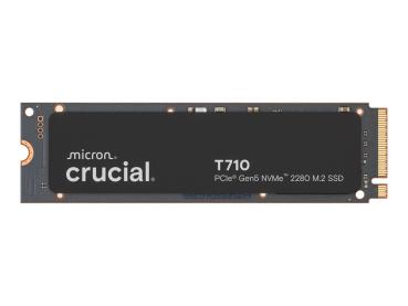 Crucial T710 - SSD - verschlüsselt - 4 TB - intern - M.2 2280 - PCI Express 5.0 (NVMe)
