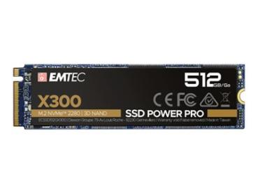 EMTEC Power Pro X300 - SSD - 512 GB - intern - M.2 2280 - PCIe 3.0 x4 (NVMe)