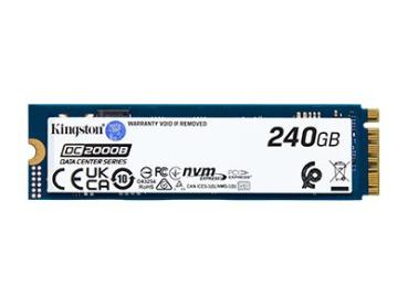 Kingston Data Center DC2000B - SSD - Enterprise - 240 GB - intern - M.2 2280 - PCIe 4.0 x4 (NVMe)