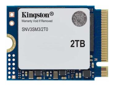 Kingston NV3 - SSD - 2 TB - intern - M.2 2230 - PCIe 4.0 x4 (NVMe)