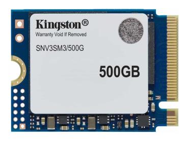 Kingston NV3 - SSD - 500 GB - intern - M.2 2230 - PCIe 4.0 x4 (NVMe)