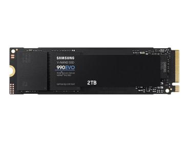 Samsung 990 EVO MZ-V9E2T0BW - SSD - verschlüsselt - 2 TB - intern - M.2 2280 - PCIe 5.0 x2 (NVMe)