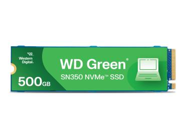 SanDisk WD Green SN350 - SSD - 500 GB - intern - M.2 2280 - PCIe 3.0 x4 (NVMe)