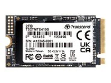 Transcend MTE410S - SSD - 2 TB - intern - M.2 2242 - PCIe 4.0 x4 (NVMe)