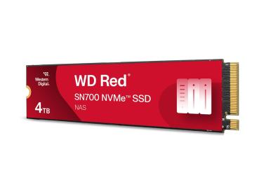 WD Red SN700 WDS400T1R0C-68BDK0 - SSD - 4 TB - intern - M.2 2280 - PCIe 3.0 x4 (NVMe)