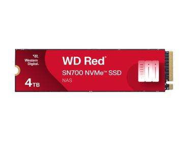 WD Red SN700 WDS400T1R0C-68BDK0 - SSD - 4 TB - intern - M.2 2280 - PCIe 3.0 x4 (NVMe)