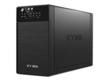 ICY BOX IB-RD3620SU3 - Festplatten-Array - 2 Schächte (SATA-600)