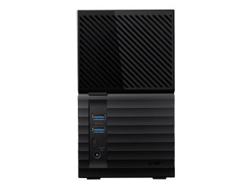 WD My Book Duo WDBFBE0280JBK - Festplatten-Array - 28 TB - 2 Schächte - HDD 14 TB x 2 - USB 3.1 Gen 1 (extern