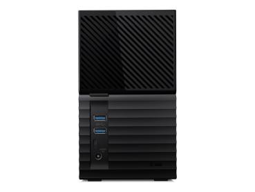WD My Book Duo WDBFBE0440JBK - Festplatte - verschlüsselt - 44 TB - extern (Stationär)