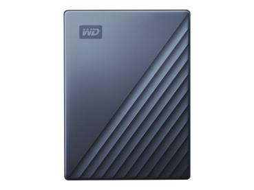 WD My Passport Ultra WDBFTM0040BBL - Festplatte - verschlüsselt - 4 TB - extern (tragbar)