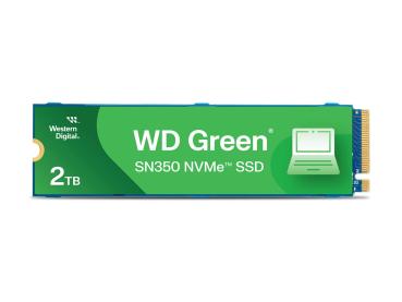 WD Green SN350 NVMe SSD WDS200T3G0C-00AZL0 - SSD - 2 TB - intern - M.2 2280 - PCIe 3.0 x4 (NVMe)