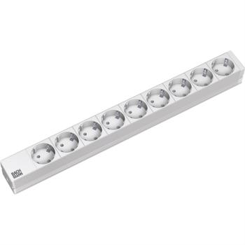 Bachmann Steckdosenleiste (Rack - einbaufähig) - 3600 Watt - Ausgangsanschlüsse: 9 (Stromversorgung)