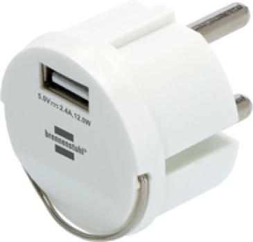 Brennenstuhl 1508110 - USB - Weiß - IP44 - 2,4 A - 5 V - 2,4 A