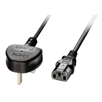 Lindy Stromkabel - BS 1363A (M) bis IEC 60320 C13