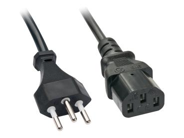 Lindy Stromkabel - power IEC 60320 C13 zu Schweiz, 3-polig (M)