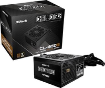 ASRock Challenger Series CL-650B ATX 80+ Bronze black retail - PC-/Server Netzteil - ATX